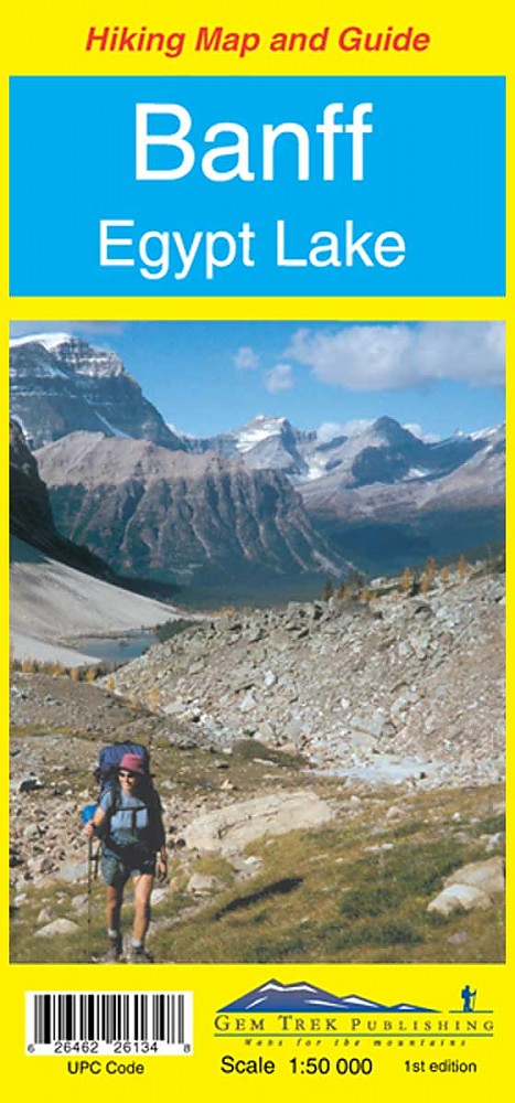 photo: Gem Trek Hiking Map and Guide canadian paper map
