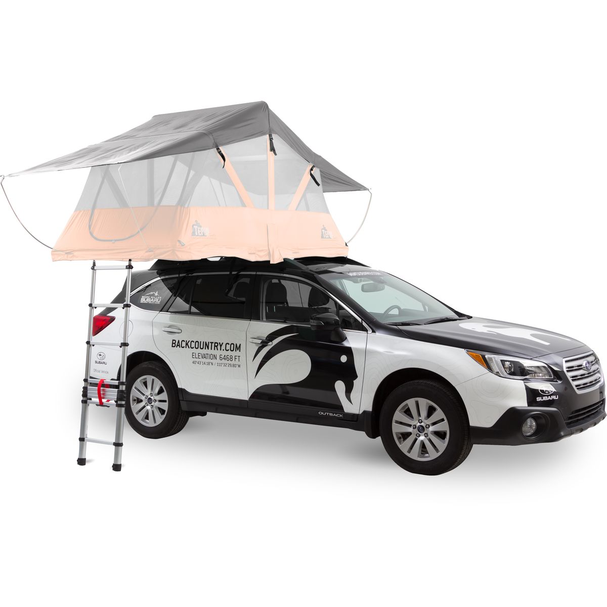 photo: Tepui Aluminized Rainfly roof-top tent
