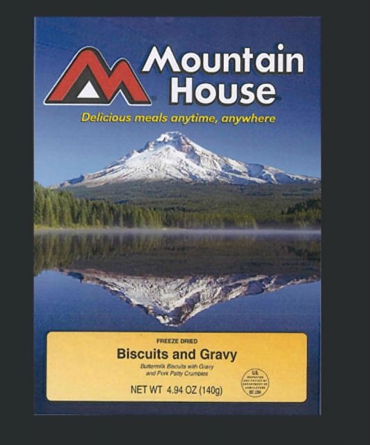 Mountain House Biscuits and Gravy Reviews Trailspace