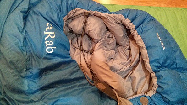 Rab ascent 700 hot sale sleeping bag review