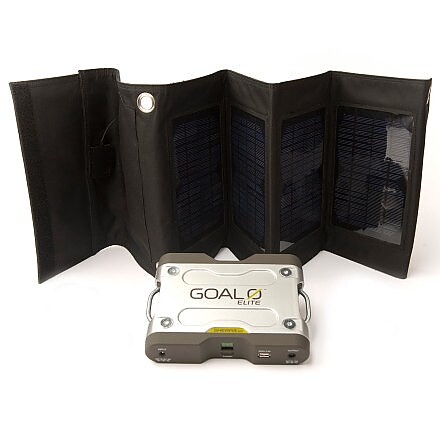 photo: Goal Zero Elite Sherpa 50 Adventure Kit solar panel