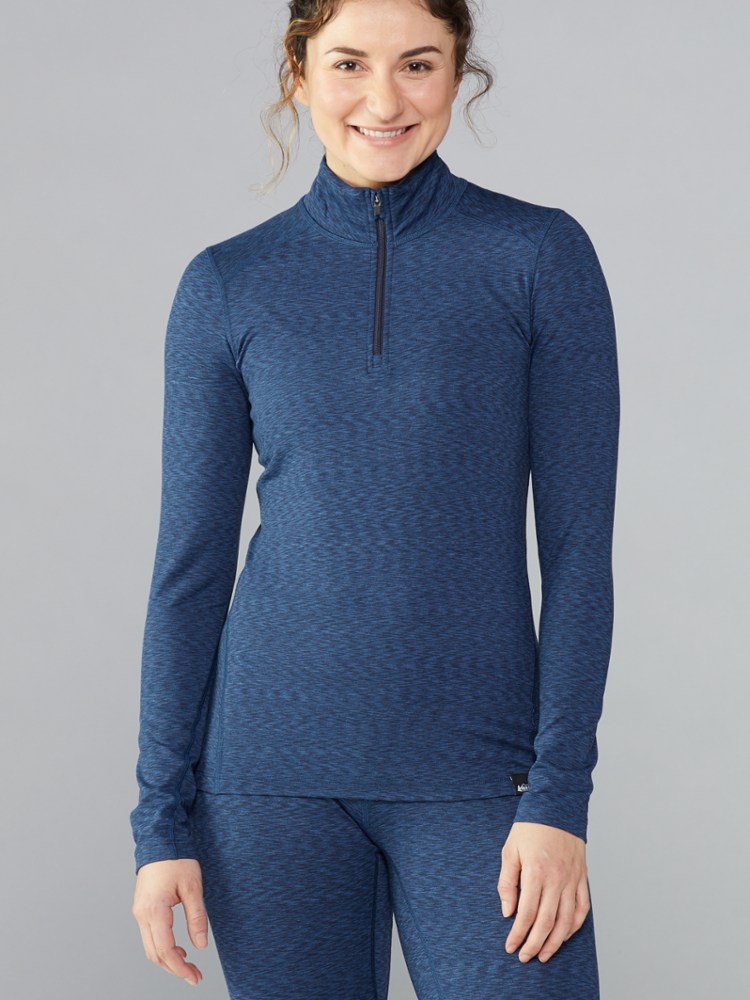 photo: REI Women's Midweight Half-Zip Top base layer top