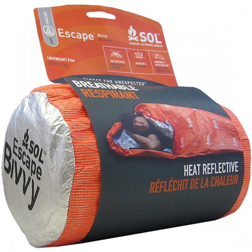 photo: SOL Escape Bivvy emergency shelter