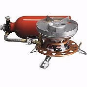 photo: Coleman Exponent Apex II liquid fuel stove