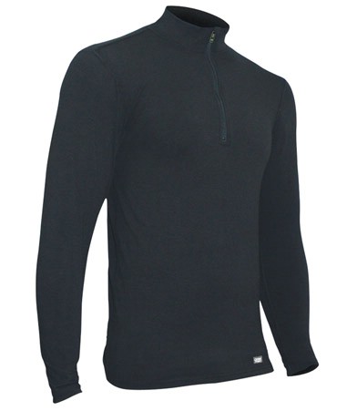 photo: Polarmax 4-Way Stretch Zip Mock T base layer top