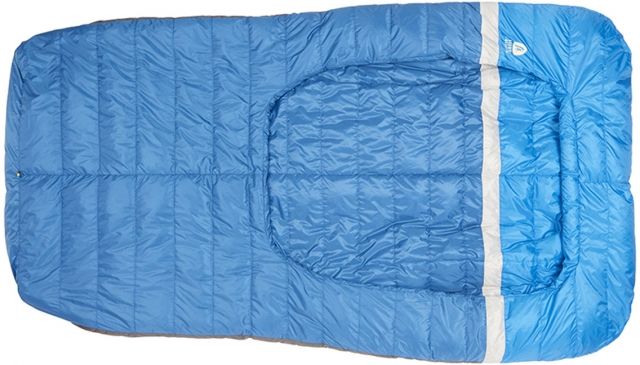 photo: Sierra Designs Backcountry Bed Duo 35 / 700 DriDown warm weather down sleeping bag