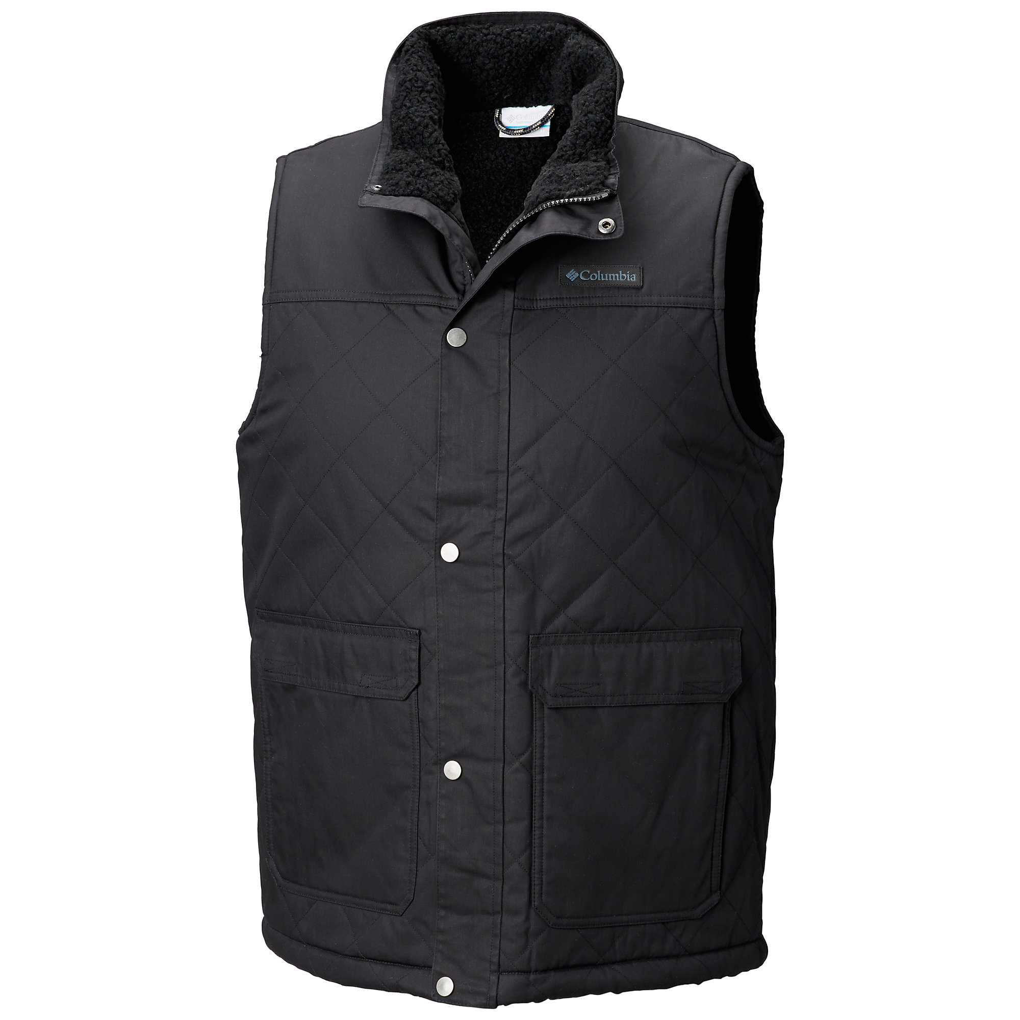 photo: Columbia Menamins Pass Quilted Vest synthetic insulated vest