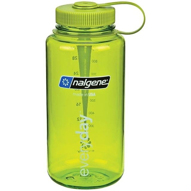 photo: Nalgene 32 oz Wide Mouth Glow water bottle