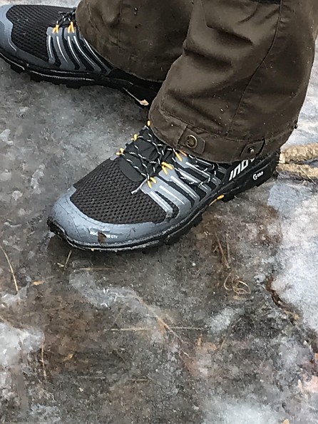 Inov8 Men's Roclite G 345 Hiking Boots – Grey/Black, Waterproof, Athletic Style