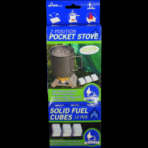 photo: Bleuet Pocket Stove solid fuel stove