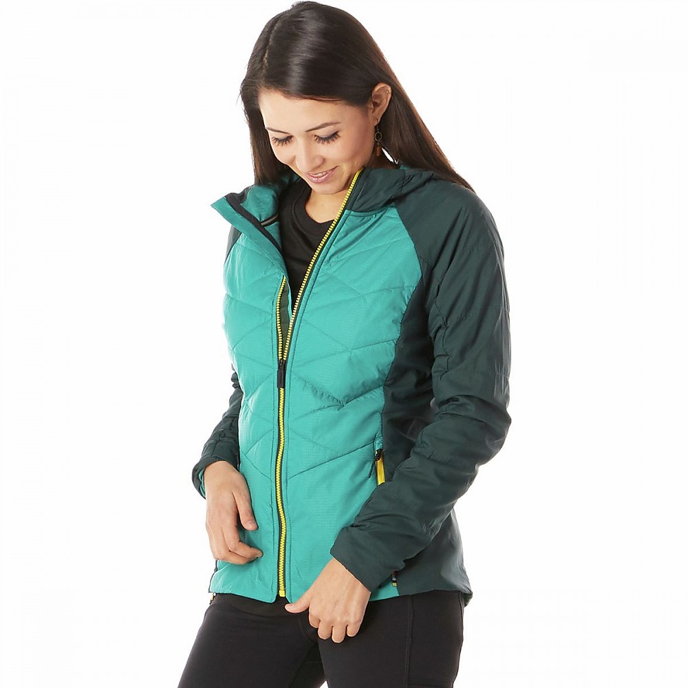 photo: Smartwool Women's Smartloft-X 60 Hoodie wool jacket