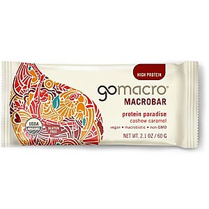 photo: GoMacro Macrobar nutrition bar