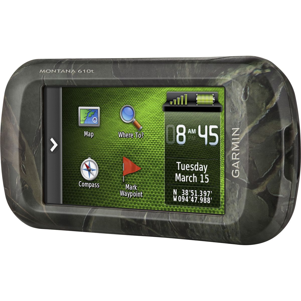 photo: Garmin Montana 610t handheld gps receiver