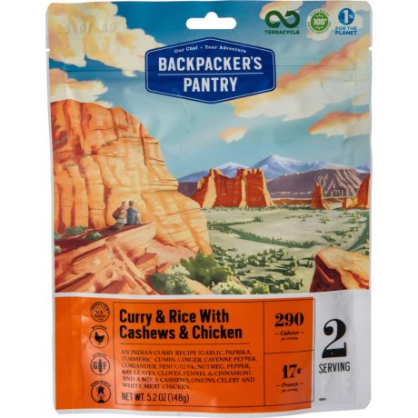 photo: Backpacker's Pantry Chicken Cashew Curry meat entrée