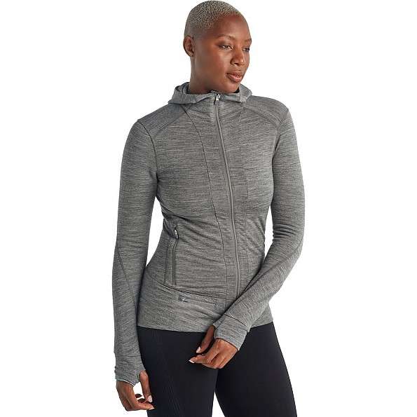 Icebreaker Quantum Long Sleeve Zip Hood