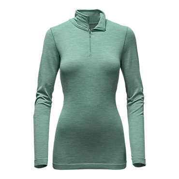 photo: The North Face Go Seamless Wool 1/4 Zip long sleeve performance top