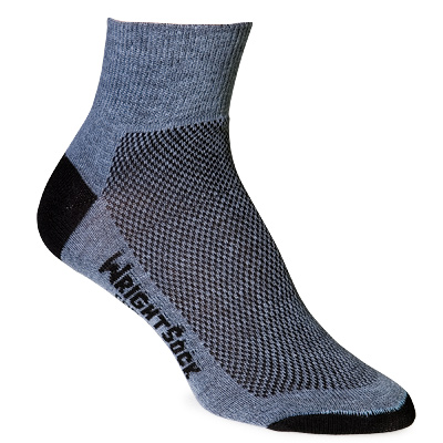 photo: WrightSock CoolMesh Lo Quarter Sock running sock