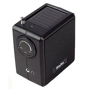 photo:   Kaito SB-1059 Mini Hand Crank AM/FM Weather Radio radio