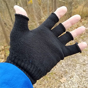 photo: Icebreaker Fingerless Merino Wool Gloves glove liner