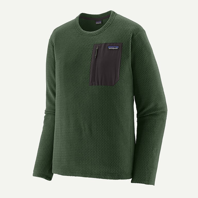 photo: Patagonia Men's R1 Air Crew fleece top