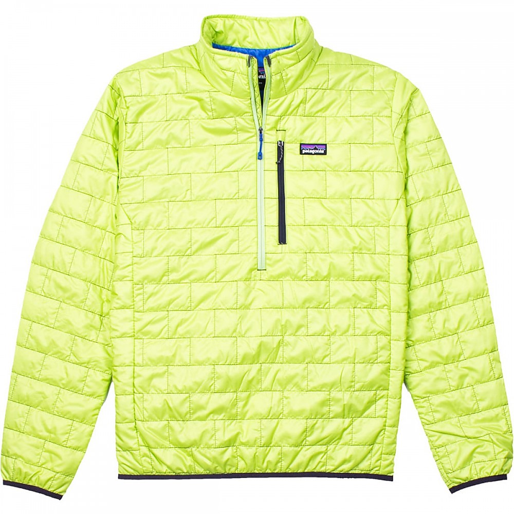 photo: Patagonia Nano Puff Pullover synthetic insulated jacket