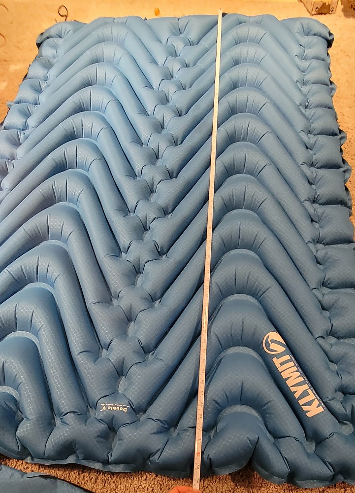 photo: Klymit Double V air-filled sleeping pad