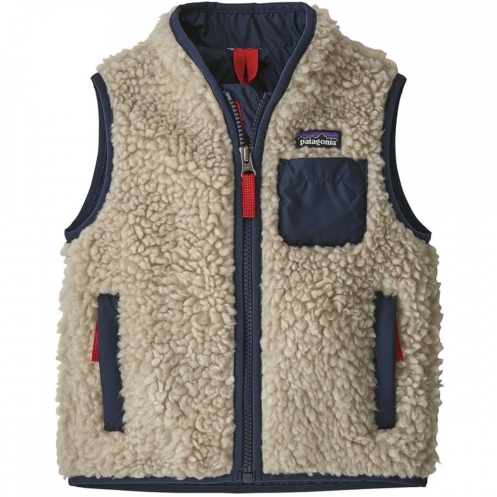 photo: Patagonia Kids' Retro-X Vest fleece vest
