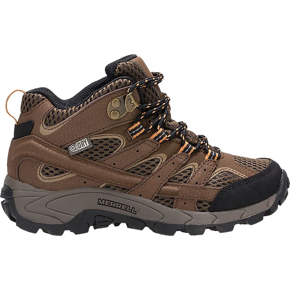 photo: Merrell Kids' Moab 2 Mid Waterproof hiking boot