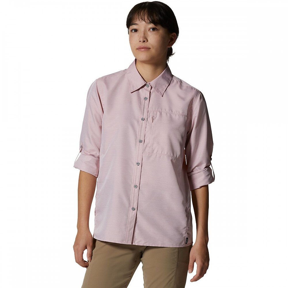 photo: Mountain Hardwear Women's Canyon Shirt Long Sleeve hiking shirt