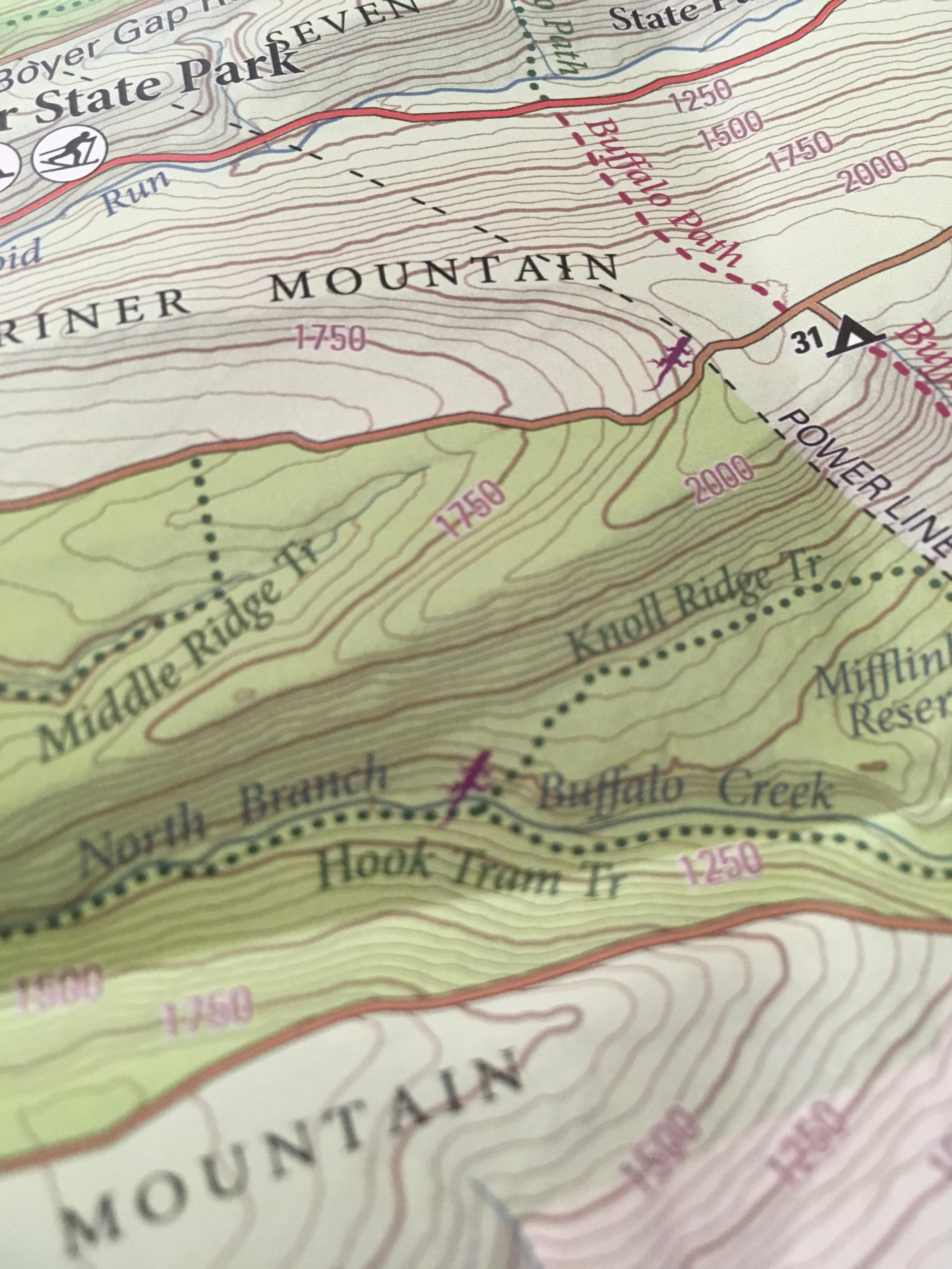 Purple Lizard Maps Bald Eagle State Forest Map Reviews - Trailspace