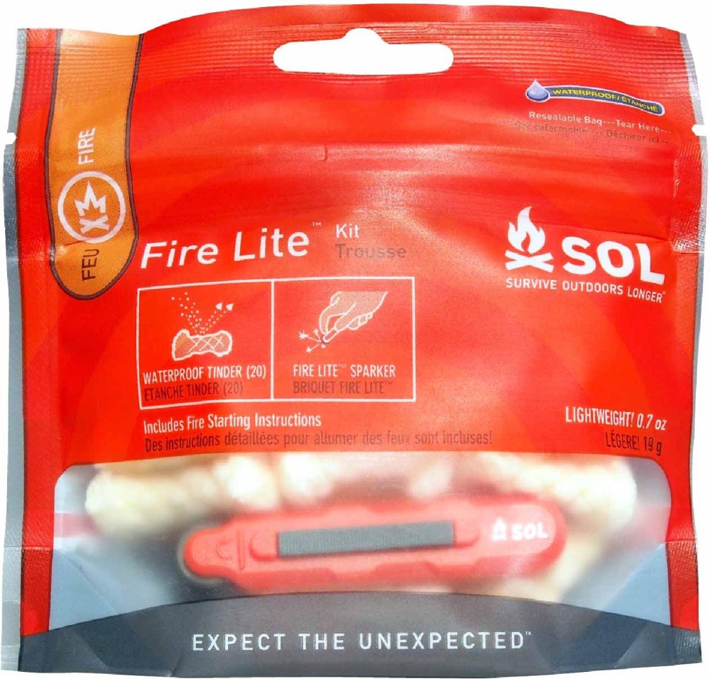 photo: SOL Fire Lite with Tinder Quik fire starter