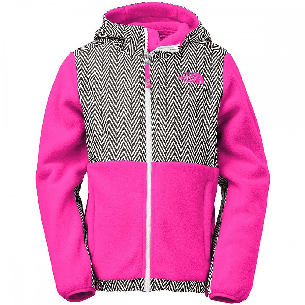 photo: The North Face Girls' Denali Hoodie fleece jacket