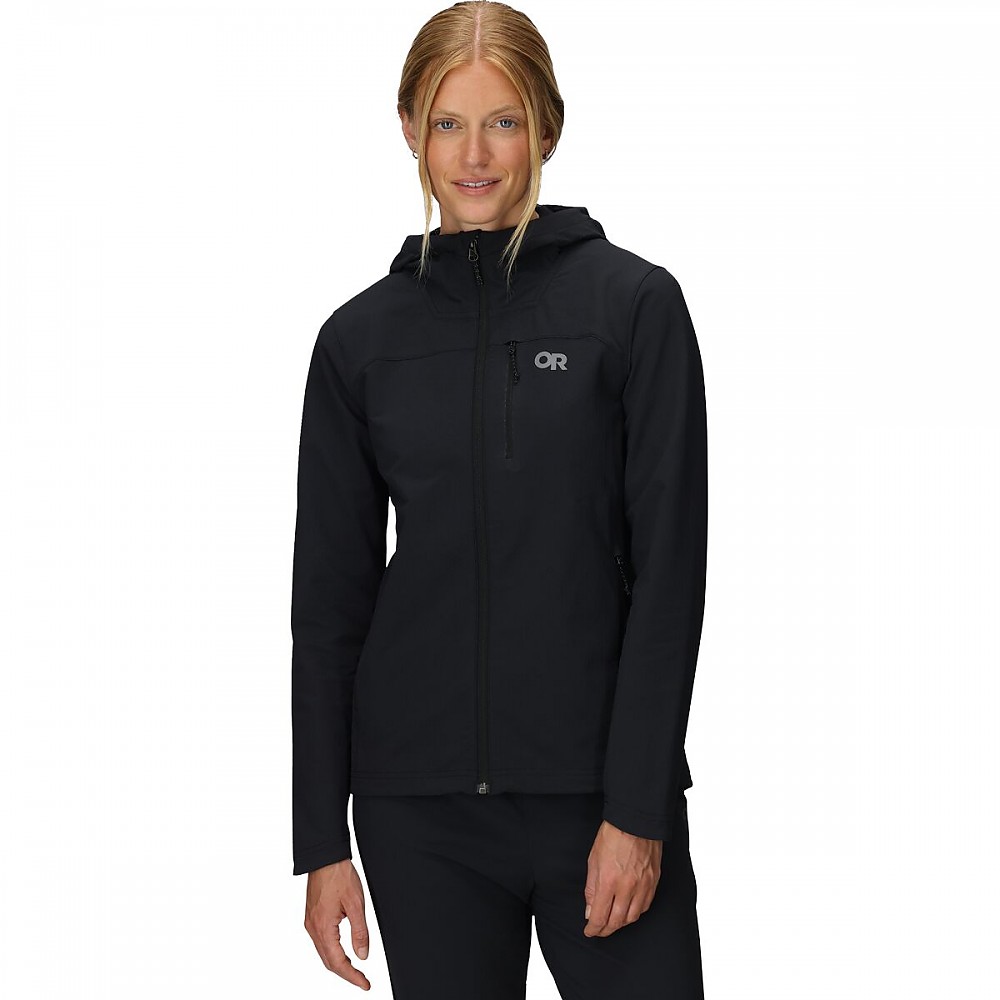 photo: Outdoor Research Women's Ultima Soft Shell Hoodie soft shell jacket