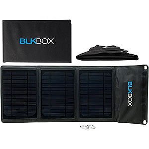 photo:   BLKBOX Portable Solar Charger solar panel