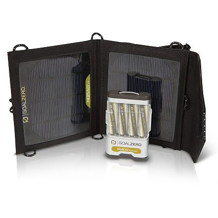 photo: Goal Zero Guide 10 Plus Mobile Kit solar panel