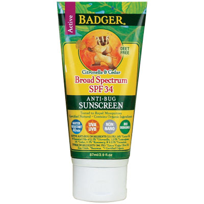 photo: Badger Active Broad Spectrum SPF 34 Anti-Bug Sunscreen sunscreen