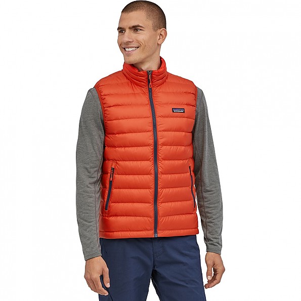 warmest down vest men's