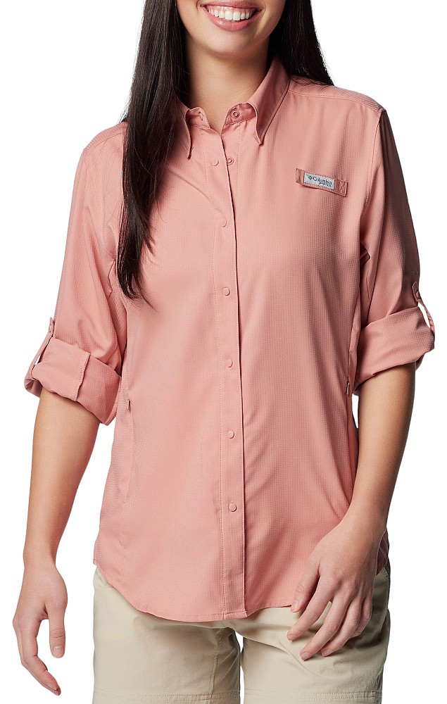 photo: Columbia Women's Tamiami II Long Sleeve Shirt hiking shirt
