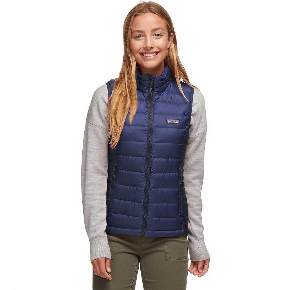 photo: Patagonia Women's Down Sweater Vest down insulated vest
