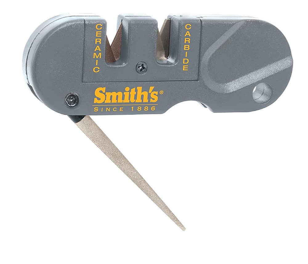 photo:   Smith’s Pocket Pal Knife Sharpener knife/tool