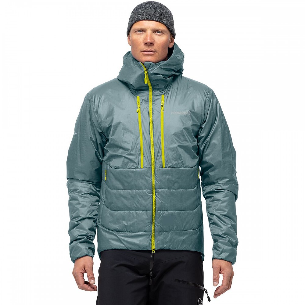 photo: Norrona Trollveggen Primaloft100 Zip Hood synthetic insulated jacket