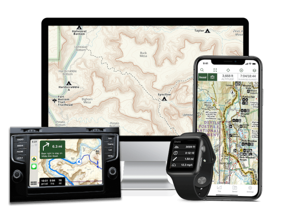 Gaia GPS Hiking, Offroad Maps App