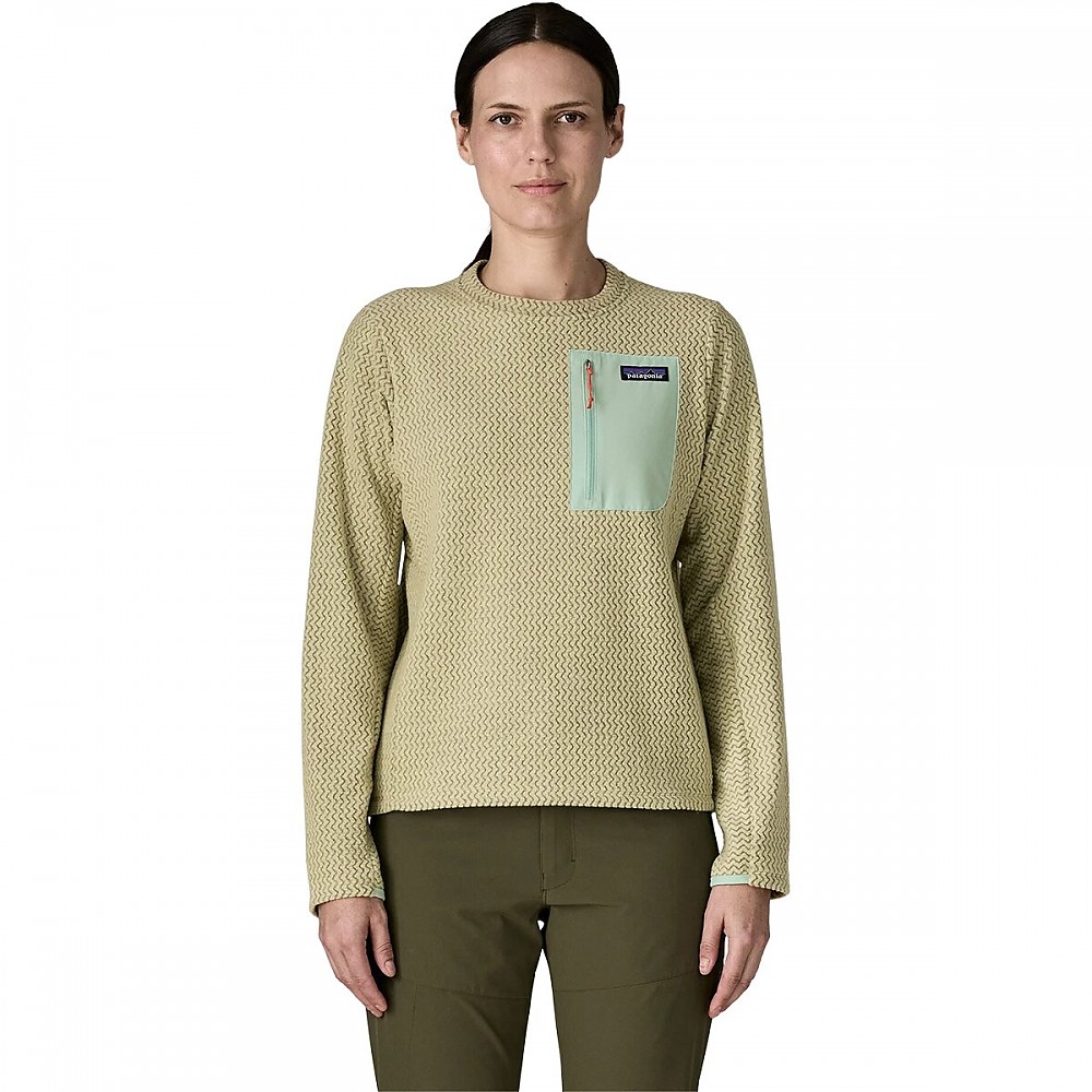 photo: Patagonia Women's R1 Air Crew fleece top