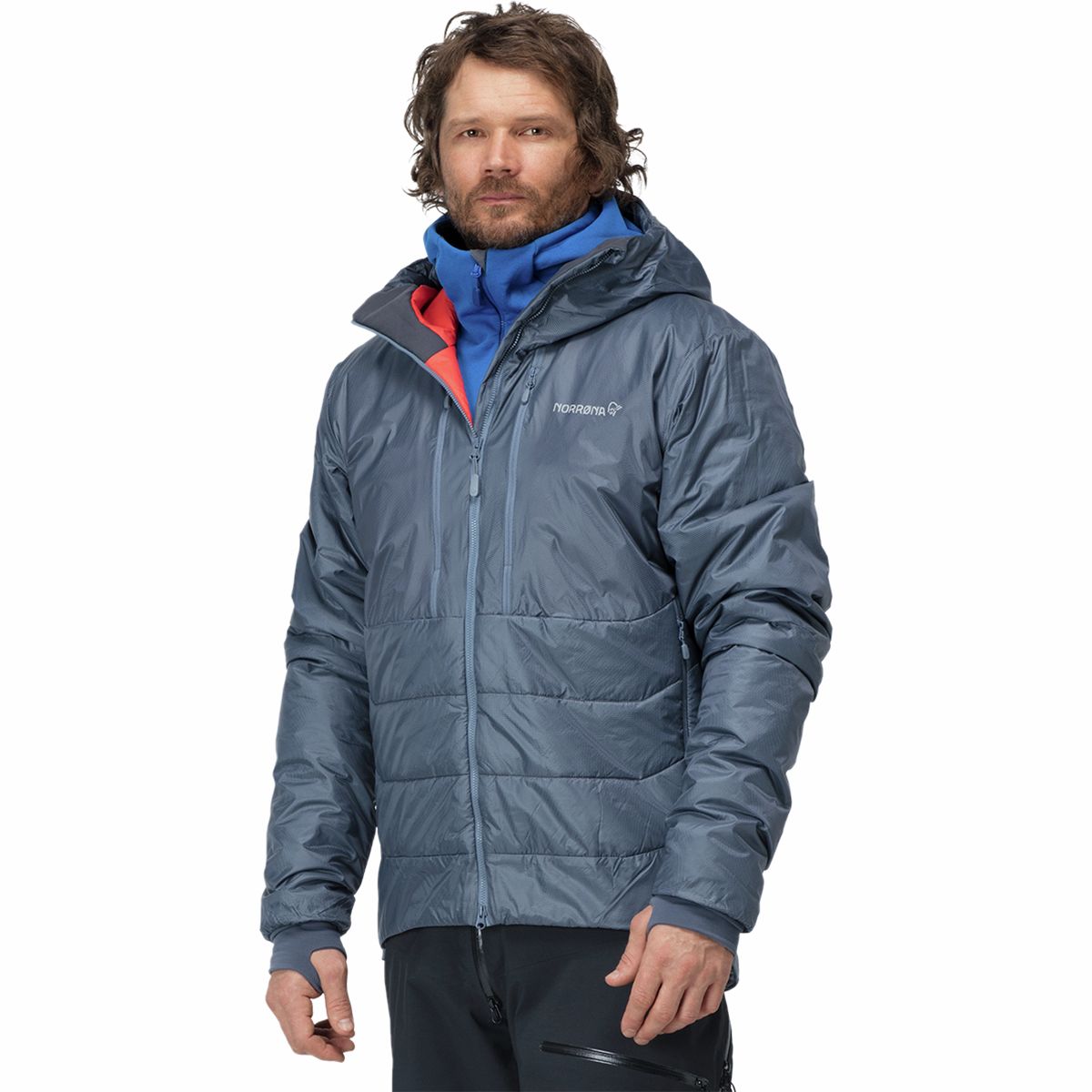 photo: Norrona Trollveggen Primaloft100 Zip Hood synthetic insulated jacket