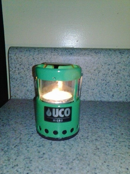 UCO Mini Tealight Candle Lantern Kit 2.0 in Green - Camping