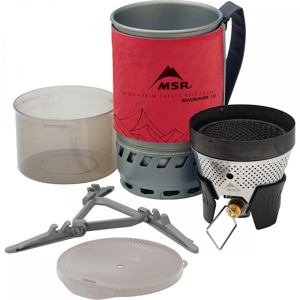 photo: MSR WindBurner Personal Stove System compressed fuel canister stove