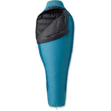 photo: REI Women's Radiant +20 3-season down sleeping bag