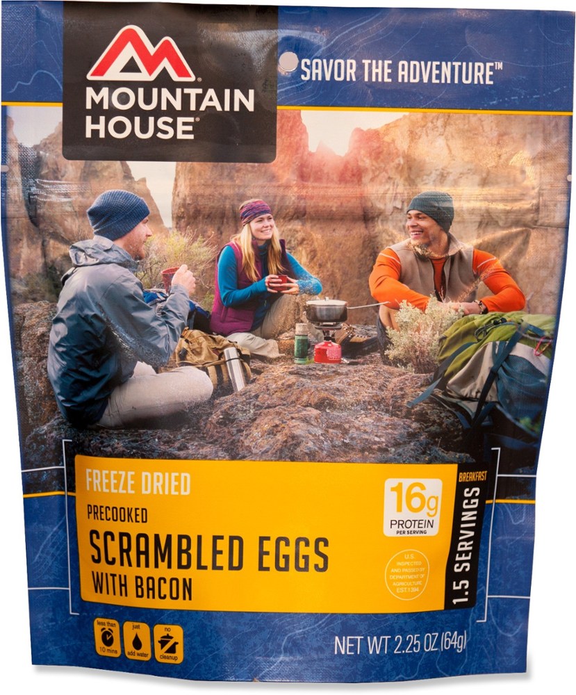 photo: Mountain House Scrambled Eggs with Bacon breakfast