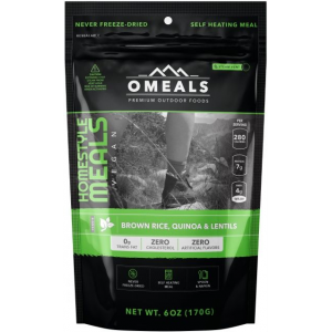 photo: OMeals Brown Rice, Quinoa & Lentils vegetarian entrée