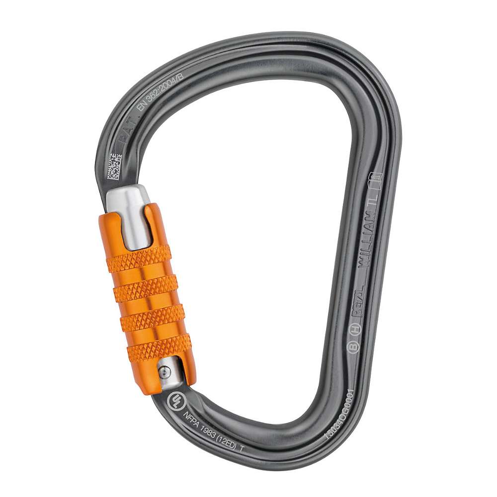 photo: Petzl William Triact-Lock locking carabiner